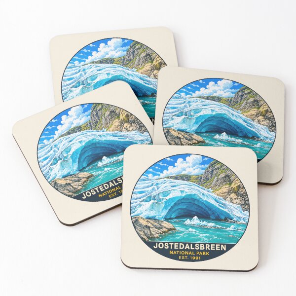 Item preview, Jostedalsbreen National Park Norway – Vintage Glacier Adventure designed and sold by Gideon Emmerich.