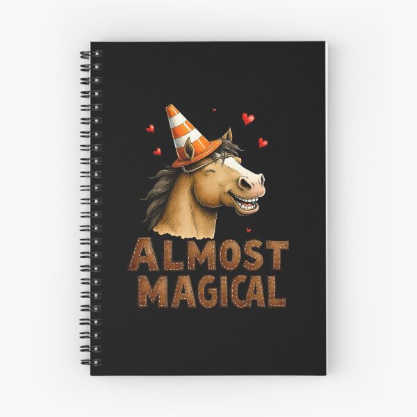 Item preview, Almost Magical Funny Horse Unicorn Traffic Cone designed and sold by MaciejRudzinsky.