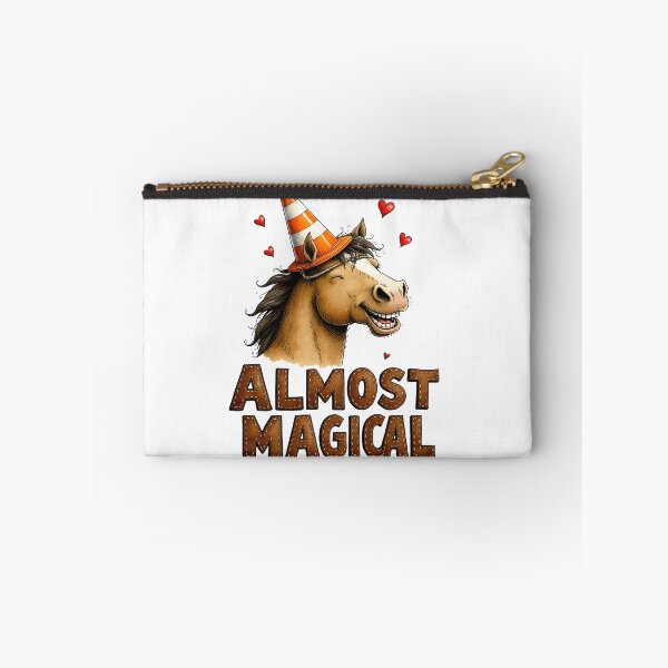 Item preview, Almost Magical Funny Horse Unicorn Traffic Cone designed and sold by MaciejRudzinsky.