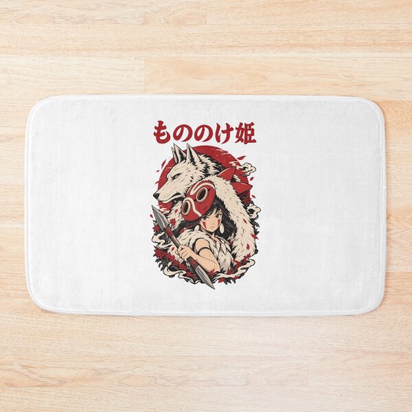 Item preview, Wolf Princess Forest Guardian Ancient Mythological Anime Warrior Fantasy Aesthetic Graphic Design designed and sold by luisbejerano.