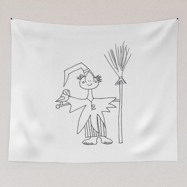 Item preview, Kleine Hexe, Little Witch designed and sold by Anke‘s Bazaar.