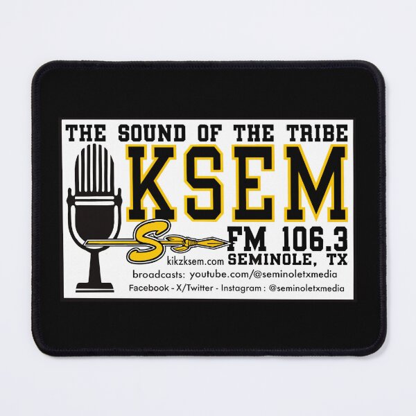 Artikelvorschau, KSEM FM 106.3 Seminole, Texas entworfen und verkauft von JaqiW.