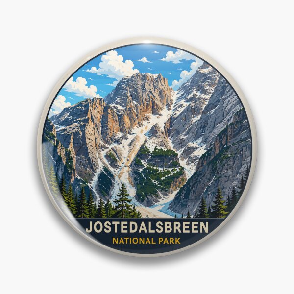 Item preview, Jostedalsbreen National Park Norway – Vintage Glacier Adventure designed and sold by Gideon Emmerich.
