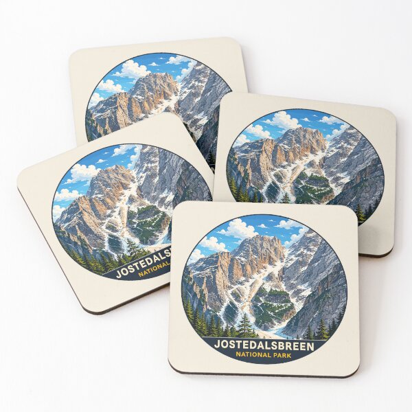 Item preview, Jostedalsbreen National Park Norway – Vintage Glacier Adventure designed and sold by Gideon Emmerich.