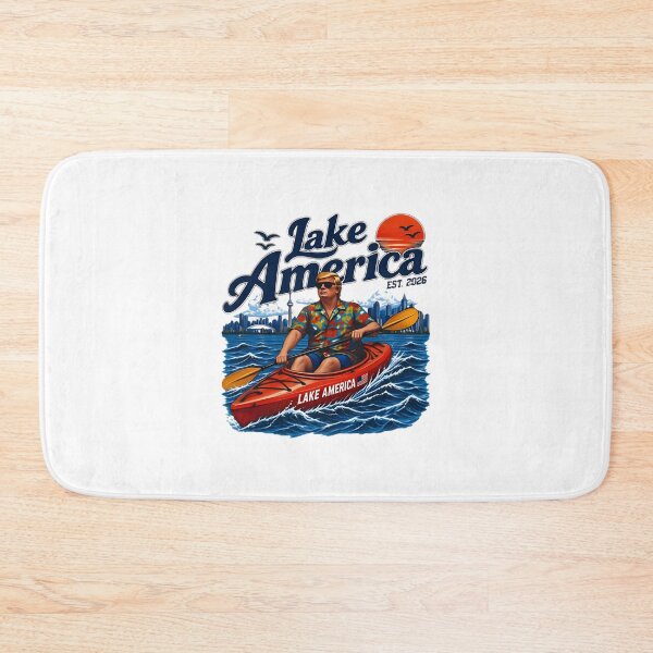 Item preview, Lake America Kayaking Outdoor Adventure Vintage Kayak Paddler & Nature Watersports | Best Gift designed and sold by shahroozj.
