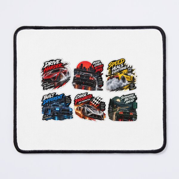 Item preview, Racing Car Stickers, JDM Street Racing Decals, Japanese Car Sticker Pack, Drift Car Vinyl Stickers, Automotive Gift designed and sold by Credenz.