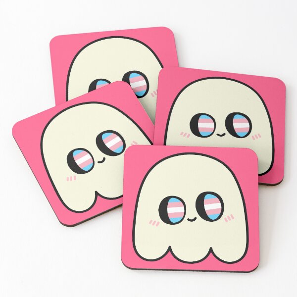 Item preview, Trans Kawaii Ghost – LGBTQ Halloween designed and sold by Cannaxes Studio.