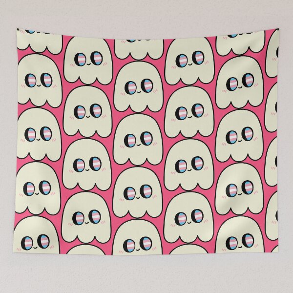 Item preview, Trans Kawaii Ghost – LGBTQ Halloween designed and sold by Cannaxes Studio.