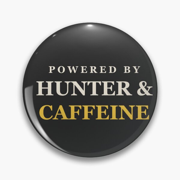 Item preview, Powered By Hunter & Caffeine - Hunting designed and sold by RetroThreadWorks.