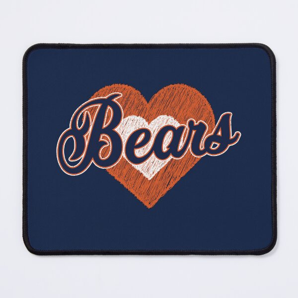 Item preview, Vintage Bears Hearts Distressed Sports Fan Team Spirit designed and sold by RockTheFeal.