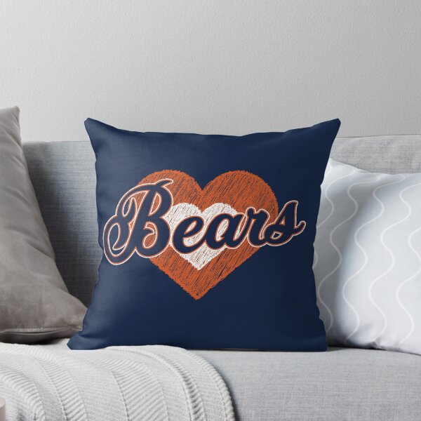 Item preview, Vintage Bears Hearts Distressed Sports Fan Team Spirit designed and sold by RockTheFeal.