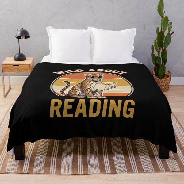 Item preview, Wild About Reading Vintage Leopard designed and sold by vtv14.