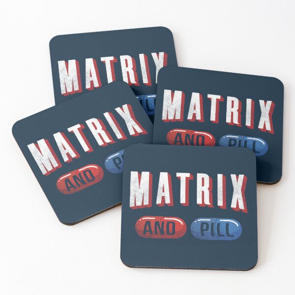 Item preview, Matrix and Pill - Red or Blue Pill designed and sold by TigerTom Design.