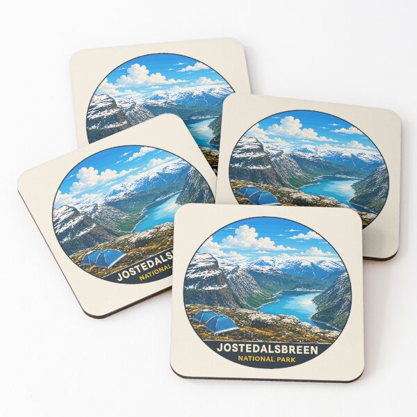 Item preview, Jostedalsbreen National Park Norway – Vintage Glacier Adventure designed and sold by Gideon Emmerich.