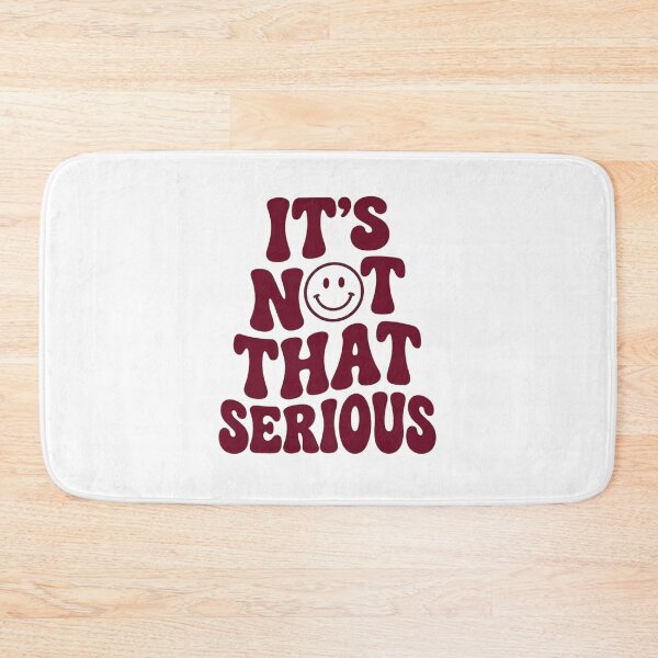 Item preview, Its Not That Serious Vintage Groovy Typography designed and sold by Leoprinty.