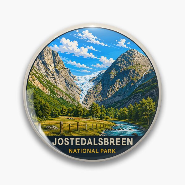 Item preview, Jostedalsbreen National Park Norway – Vintage Glacier Adventure designed and sold by Gideon Emmerich.