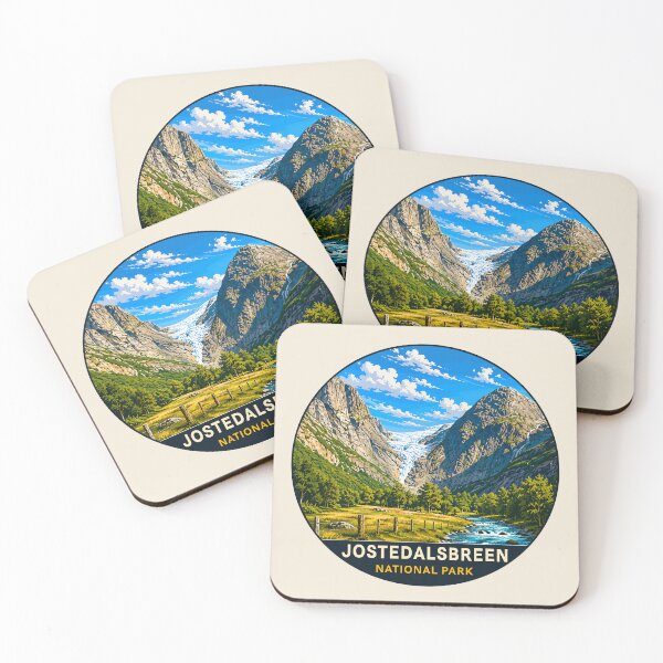 Item preview, Jostedalsbreen National Park Norway – Vintage Glacier Adventure designed and sold by Gideon Emmerich.