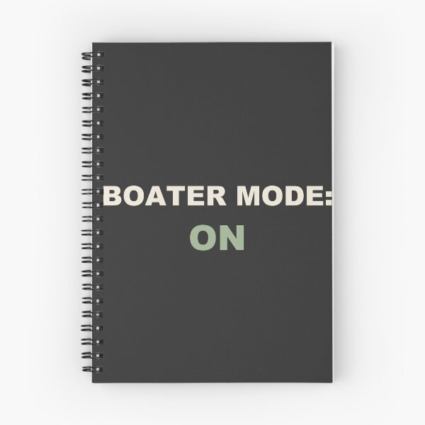 Item preview, Boater Mode: On - Boating designed and sold by RetroThreadWorks.