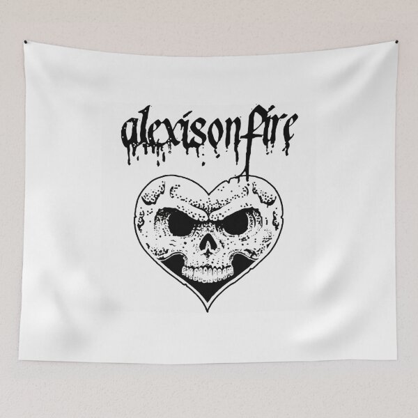 Item preview, BLACK LOGO ALEXISONFIRE designed and sold by locksdaily.