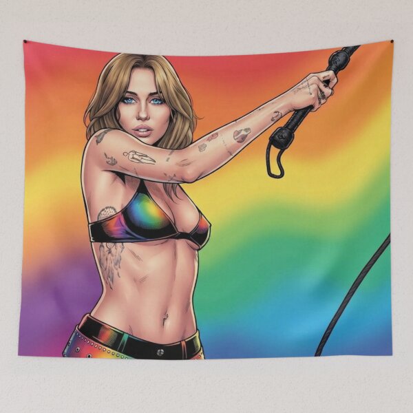 Item preview, MC Whipped Pride Neon Pop Lgbtq+ Comic Book Art Home Wall Decor Print Poster Pride TV Series Movie Music designed and sold by Mind Space.