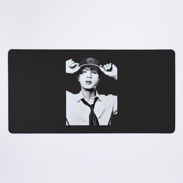 Item preview, Worldwide Handsome Seokjin Kpop Idol Portrait - Edgy Black And White High Contrast Aesthetic Art | Best Buy designed and sold by SpaceWaifu.
