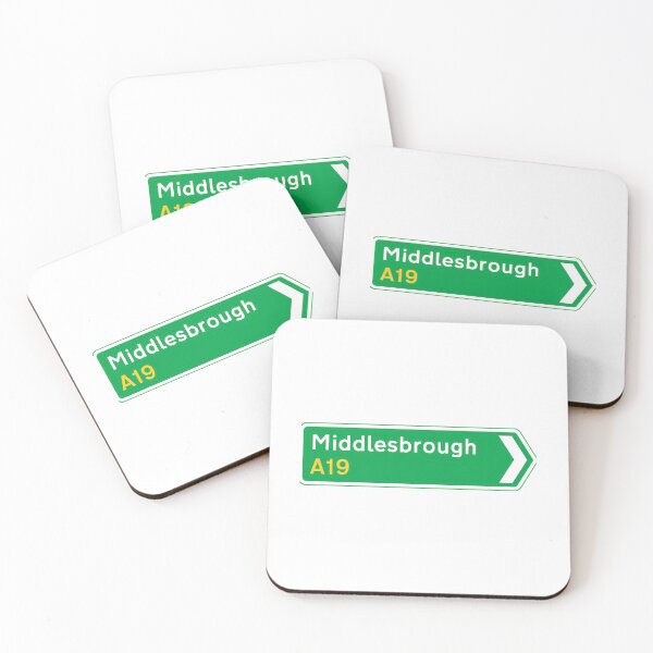 Item preview, A19 Middlesbrough designed and sold by BoyOhBoyGift.