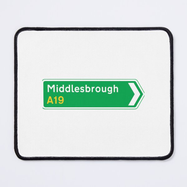 Item preview, A19 Middlesbrough designed and sold by BoyOhBoyGift.