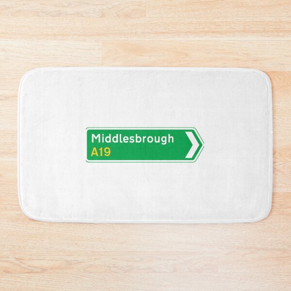 Item preview, A19 Middlesbrough designed and sold by BoyOhBoyGift.