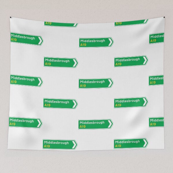 Item preview, A19 Middlesbrough designed and sold by BoyOhBoyGift.