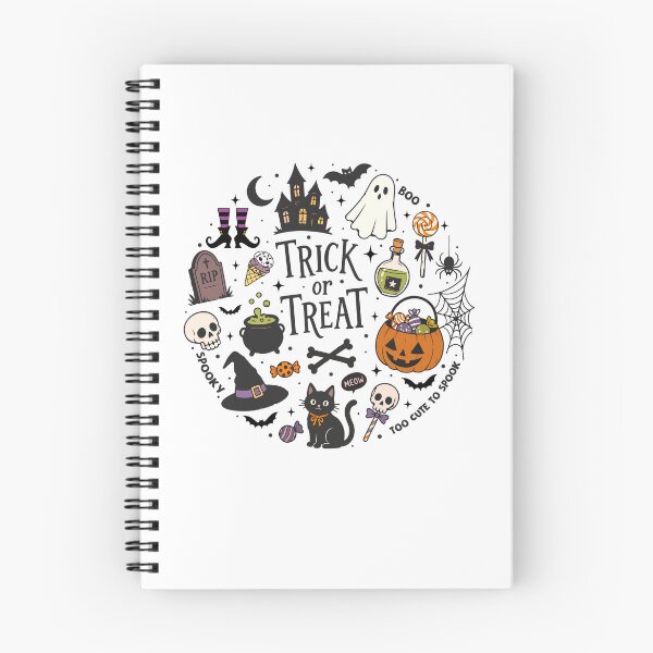 Item preview, Cute Halloween Trick or Treat Doodle designed and sold by StormbornAther.