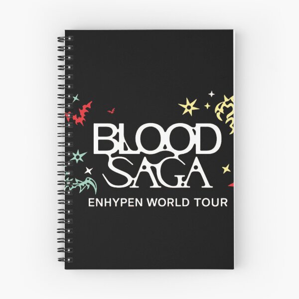 Item preview, Enhypen World Tour Blood Saga 2026 US designed and sold by locksdaily.