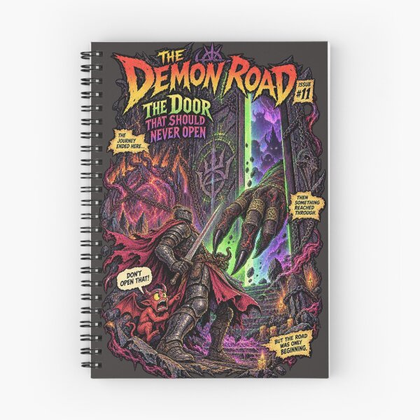 Item preview, THE DEMON ROAD — ISSUE #11: THE DOOR THAT SHOULD NEVER OPEN designed and sold by KrungiT Design .