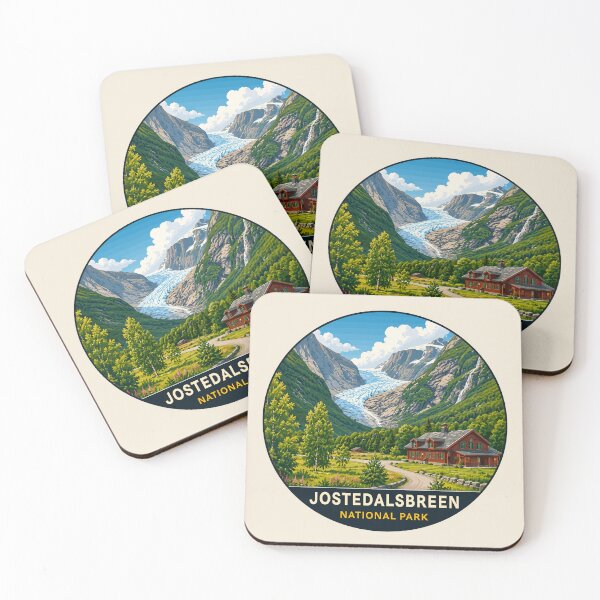 Item preview, Jostedalsbreen National Park Norway – Vintage Glacier Adventure designed and sold by Gideon Emmerich.