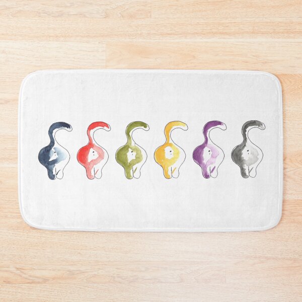 Item preview, 6 coloured Cats, 6 farbige Katzen designed and sold by Anke‘s Bazaar.