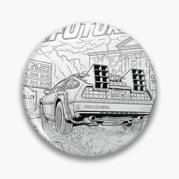 Item preview, Delorean back to the future designed and sold by ManikRaja.