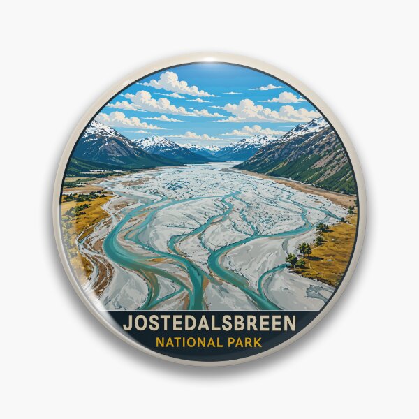 Item preview, Jostedalsbreen National Park Norway – Vintage Glacier Adventure designed and sold by Gideon Emmerich.