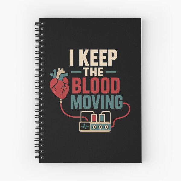 Item preview, I Keep The Blood Moving Funny Perfusionist Gift designed and sold by DreamLayerStudio.