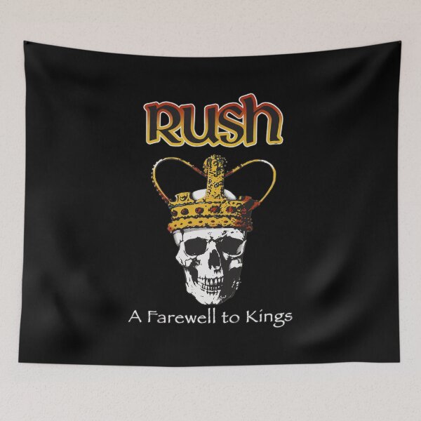 Item preview, Rushs A Farewells to Kings Skull Crown designed and sold by KittySCuteArt.