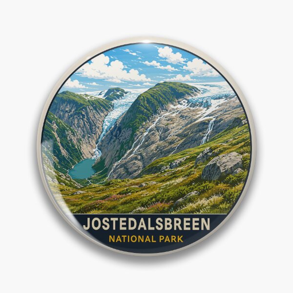 Item preview, Jostedalsbreen National Park Norway – Vintage Glacier Adventure designed and sold by Gideon Emmerich.