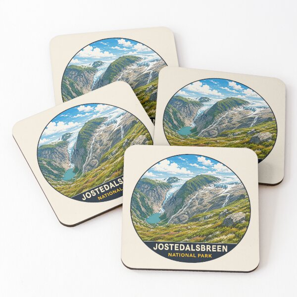 Item preview, Jostedalsbreen National Park Norway – Vintage Glacier Adventure designed and sold by Gideon Emmerich.