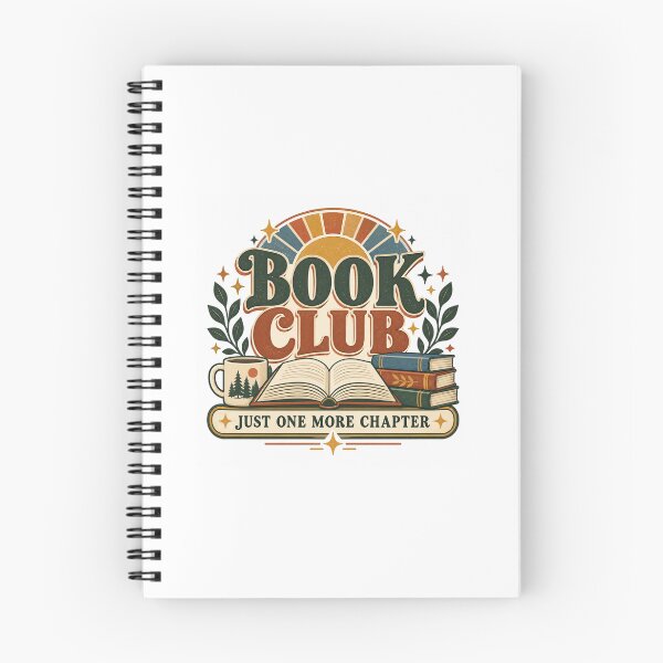 Item preview, Book Club – Just One More Chapter Vintage Reading Design designed and sold by commonroomuk.