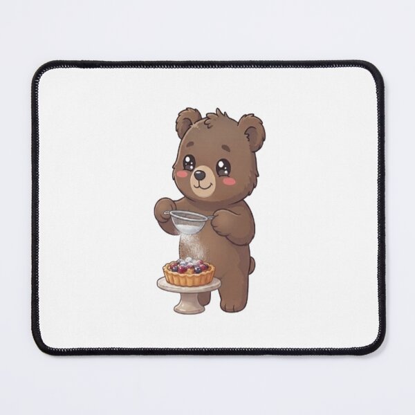 Item preview, Cute Bear Baking Berry Tart designed and sold by Ella_Sketch.