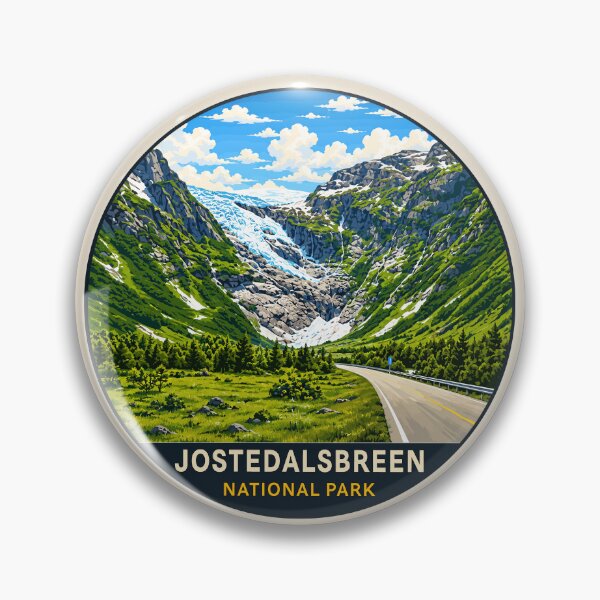 Item preview, Jostedalsbreen National Park Norway – Vintage Glacier Adventure designed and sold by Gideon Emmerich.