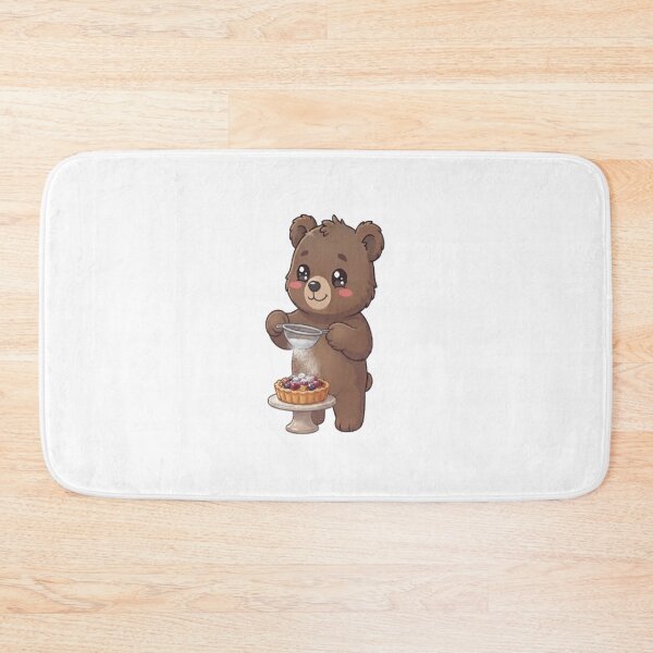 Item preview, Cute Bear Baking Berry Tart designed and sold by Ella_Sketch.