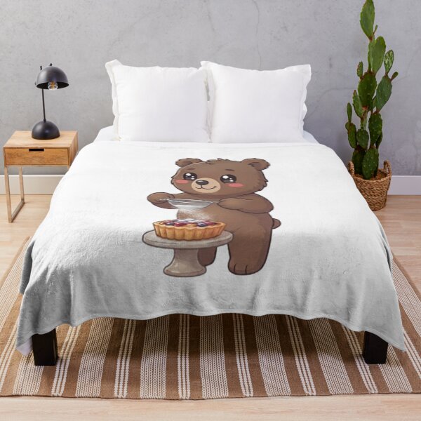 Item preview, Cute Bear Baking Berry Tart designed and sold by Ella_Sketch.