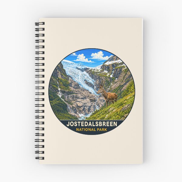 Item preview, Jostedalsbreen National Park Norway – Vintage Glacier Adventure designed and sold by Gideon Emmerich.