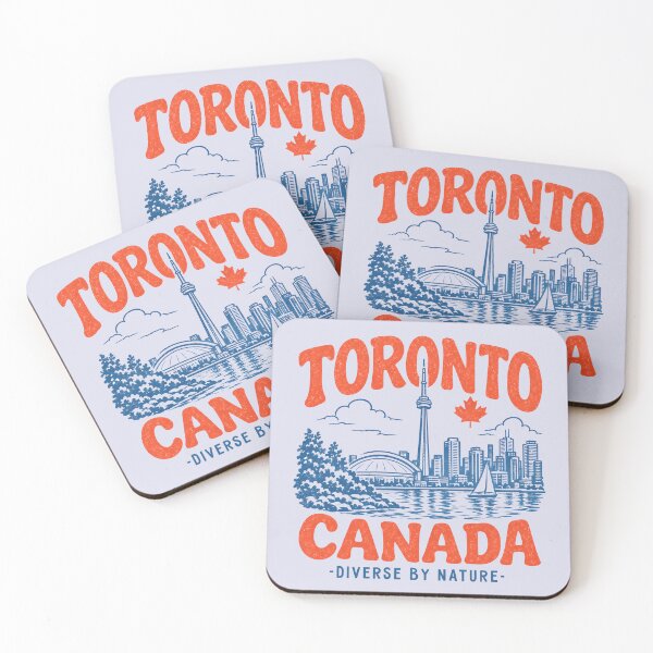 Item preview, Toronto Canada Retro City designed and sold by HowToCanadian.