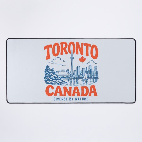 Item preview, Toronto Canada Retro City designed and sold by HowToCanadian.