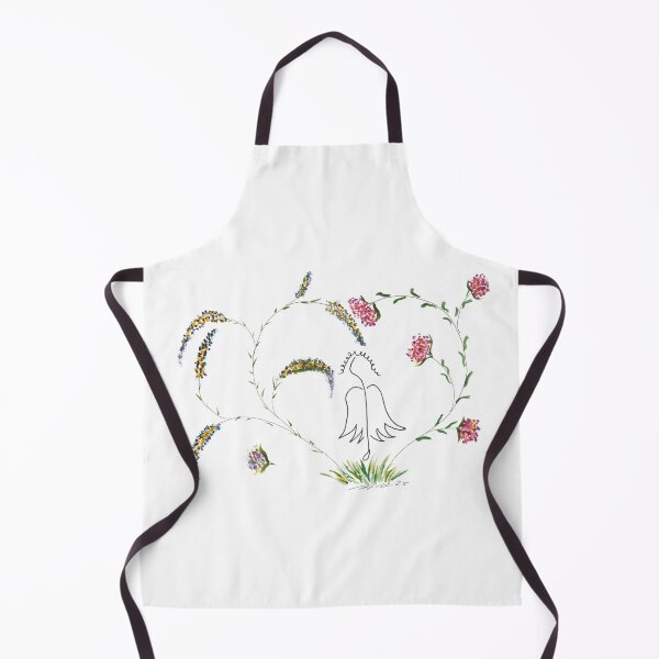 Item preview, Flower Heart & Angel, Blumenherz mit Engel designed and sold by Anke‘s Bazaar.