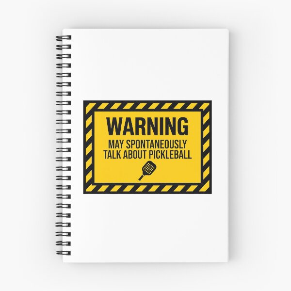 Item preview, Warning May Talk About Pickleball Funny Addict Design designed and sold by itsBeaz.